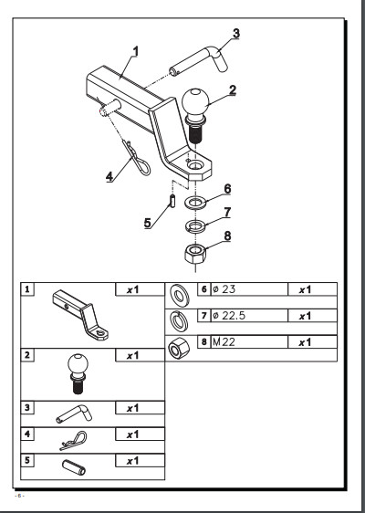 adapter usa ah-1 marki Auto-Hak Słupsk - instrukcja