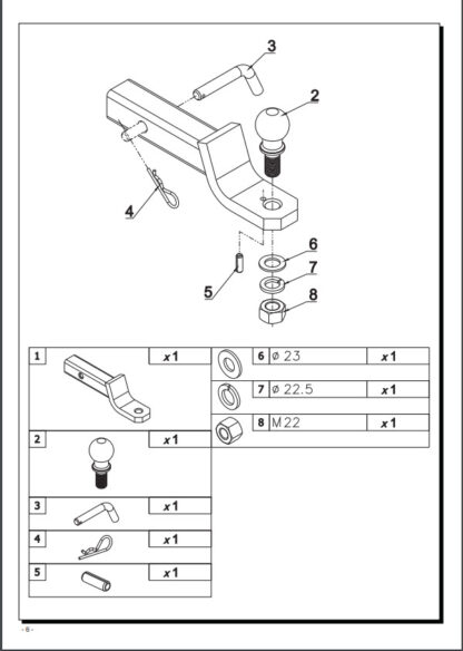 adapter usa ah-4-marki Auto-Hak Słupsk - instrukcja